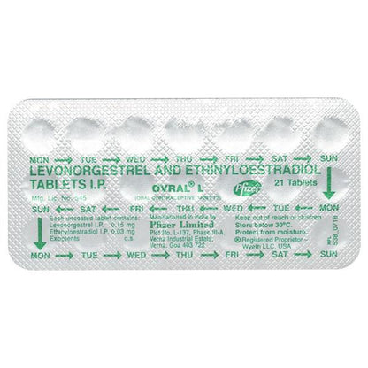 Ovral L Tablet 21'S