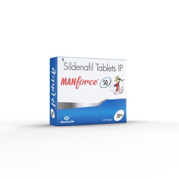 Manforce 50 Tablet 9's