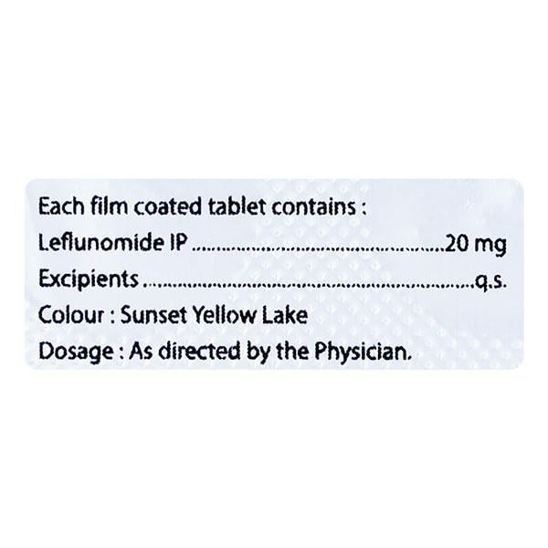 LEFDAC 20mg Tablet 10's