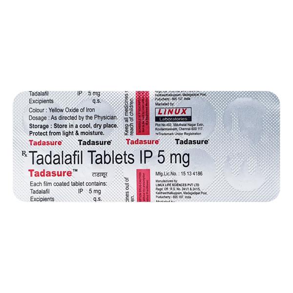 Tadasure 5mg Tablet 10'S