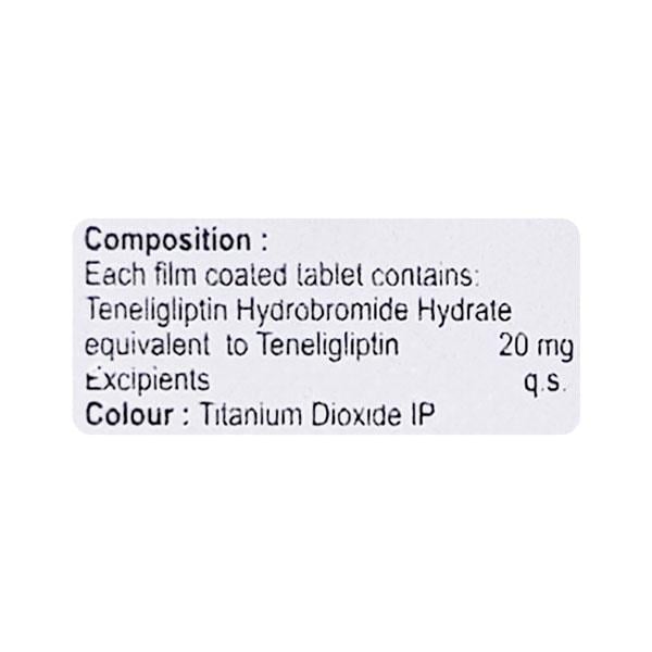 TENEMERZE 20mg Tablet 10's