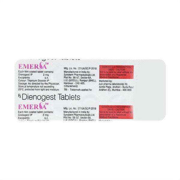 Emersa 2mg Tablet 10'S
