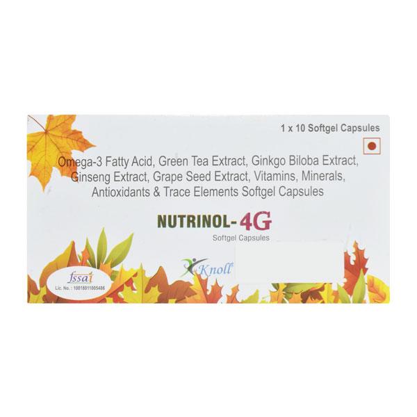 NUTRINOL 4G Softgel Capsule 10's