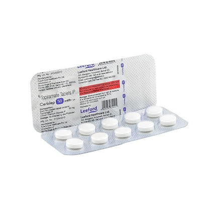 CERBILEP 50 Tablet 10's