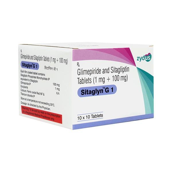 SITAGLYN G 1 Tablet 10's