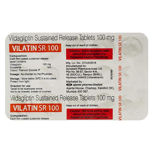 VILATIN SR 100 Tablet 15's