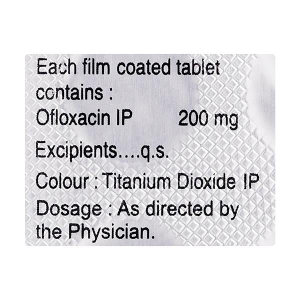 Zanocin 200mg Tablet 10'S