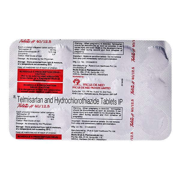 TELICUS H 40mg Tablet 15's