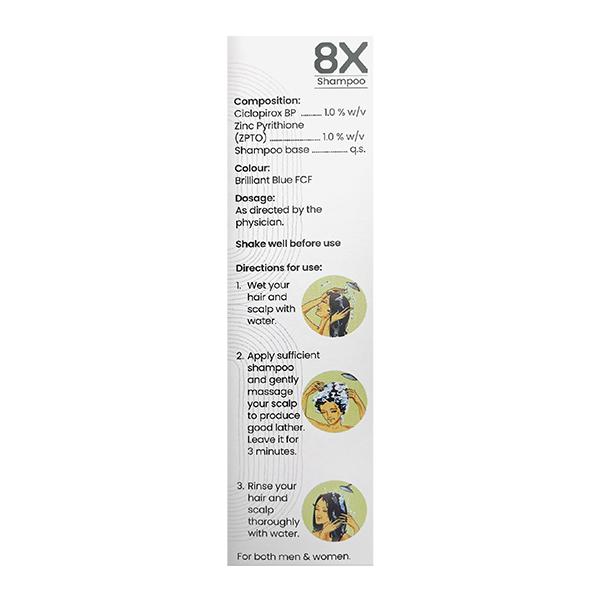 8X Shampoo 120ml