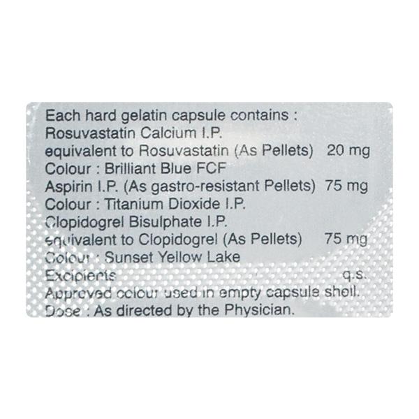 Rozucor Gold 20mg Capsule 10'S