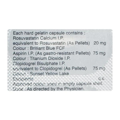 Rozucor Gold 20mg Capsule 10'S