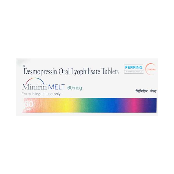 MINIRIN MELT 60mcg Orally Lyophilisate Tablet 30's