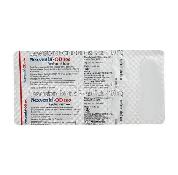 Nexvenla OD 100mg Tablet 10'S