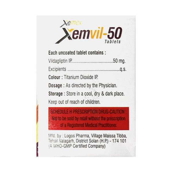 XEMVIL 50 Tablet 15's