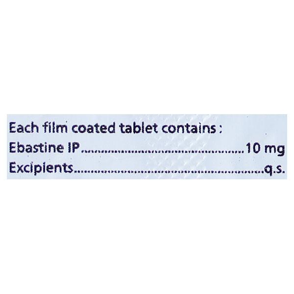 EBAZIDE 10mg Tablet 10's