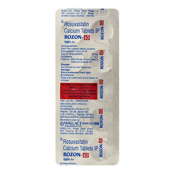 Rozon 10mg Tablet 10'S