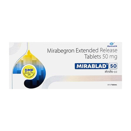 MIRABLAD 50 Tablet 10's