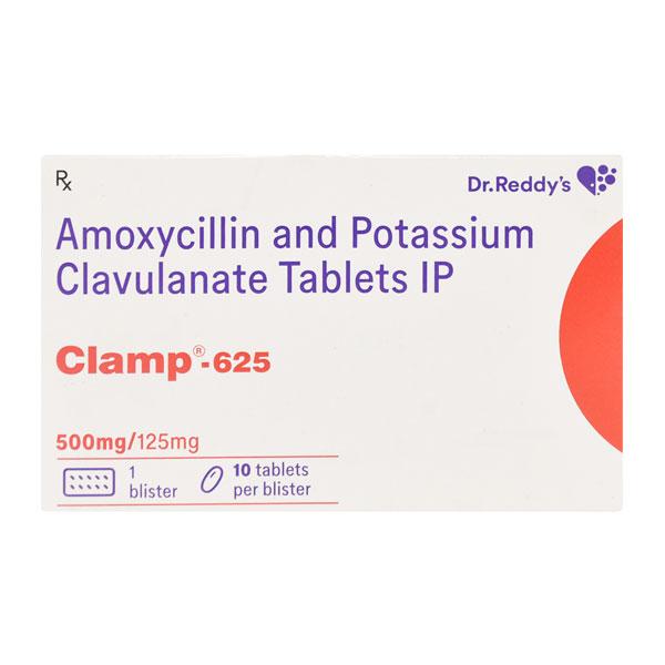 Clamp 625mg Tablet 10'S