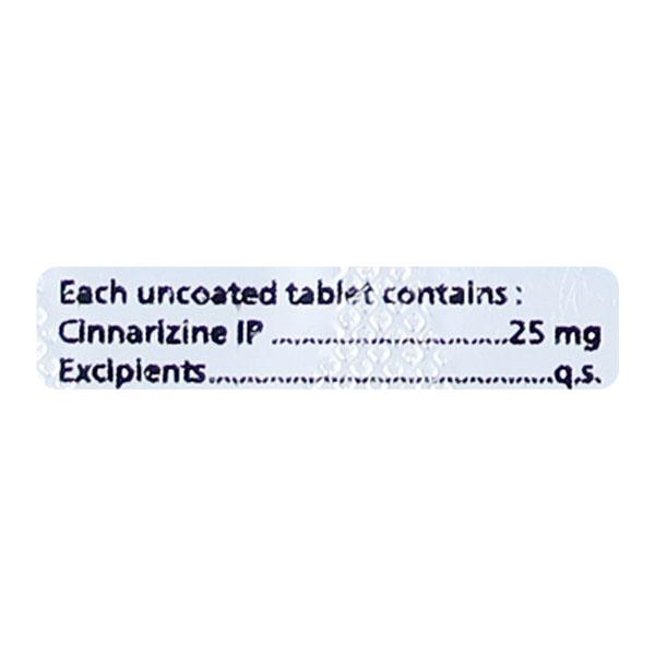STUGEST 25mg Tablet 10's