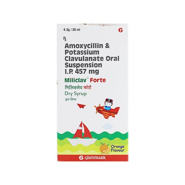 Miliclav Forte Dry Syrup 30ml
