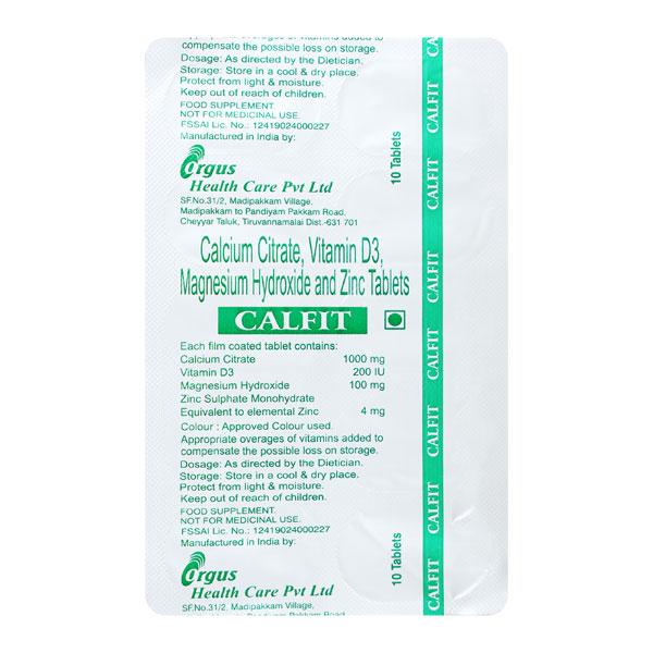 Calfit Tablet 10'S
