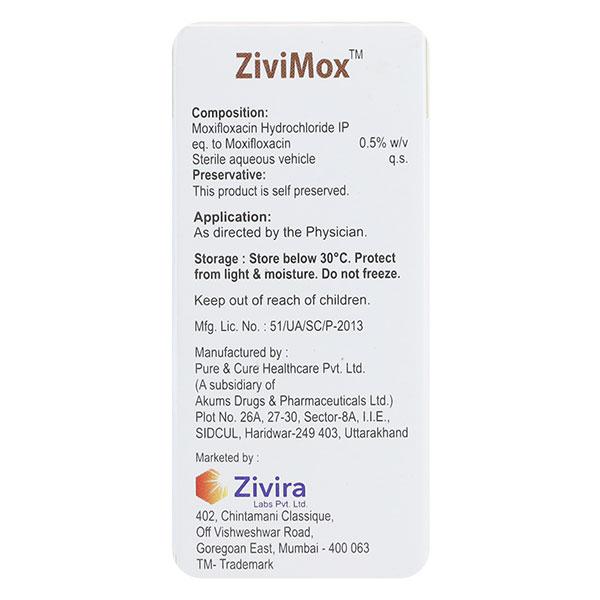 ZIVIMOX Eye Drops 5ml