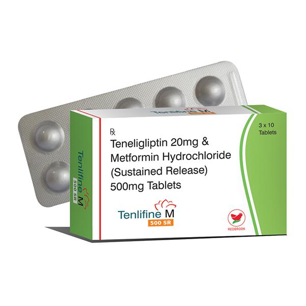 TENLIFINE M SR 500 Tablet 10's