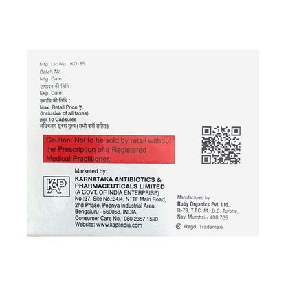 ZINFE SR (THERAPEUTIC) Capsule 10's