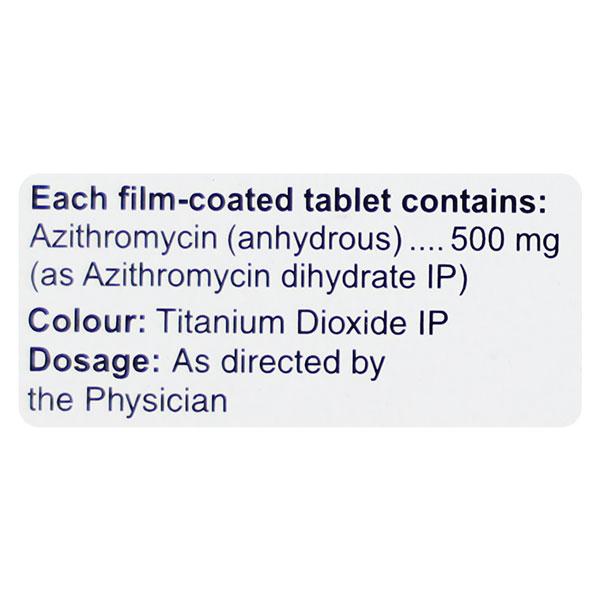 Azicip 500mg Tablet 3'S