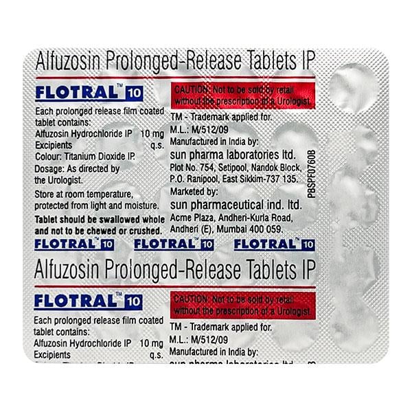 Flotral 10mg Tablet 30'S