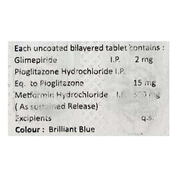 GLIMPRIM 2 PM Tablet 10's