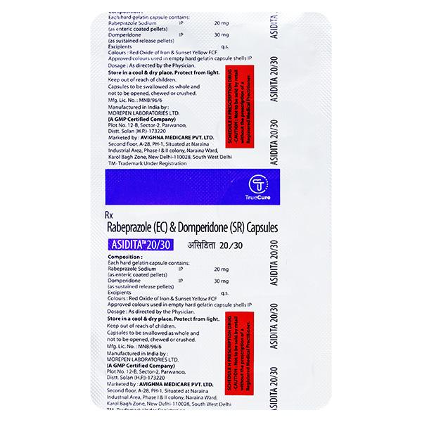 ASIDITA 20/30 Capsule 10's