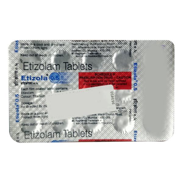 ETIZOLA 0.5 Tablet 15's