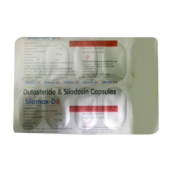 SILOMAX D 8 Capsule 10's