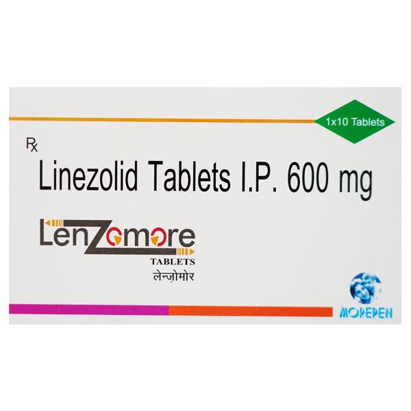 LENZOMORE 600mg Tablet 10's