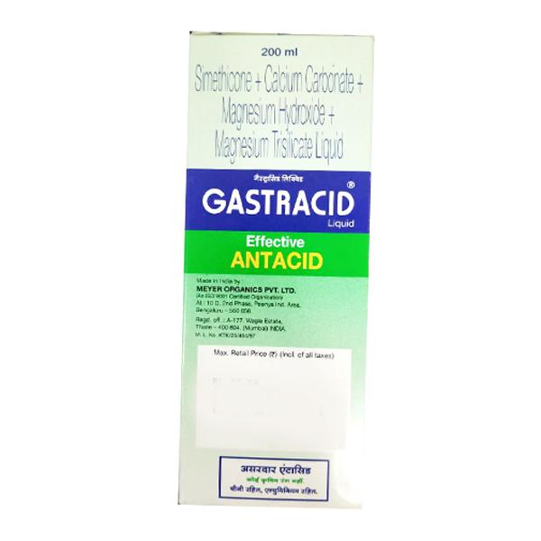 Gastracid Sugar Free Natural Orange Flavour New Pack Liquid 200ml