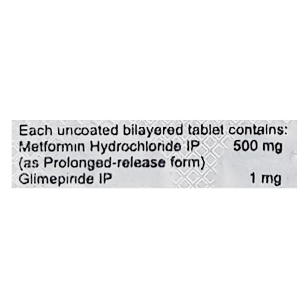 GLIMGILL M 1 Tablet 10's
