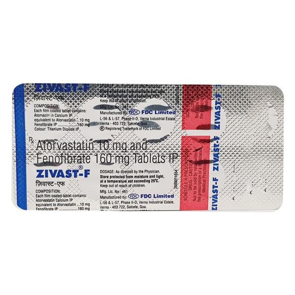Zivast F Tablet 10'S