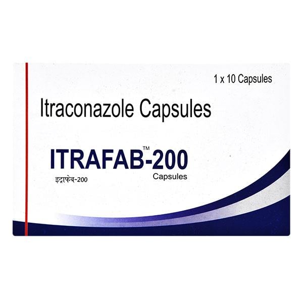 ITRAFAB 200 Capsule 10's