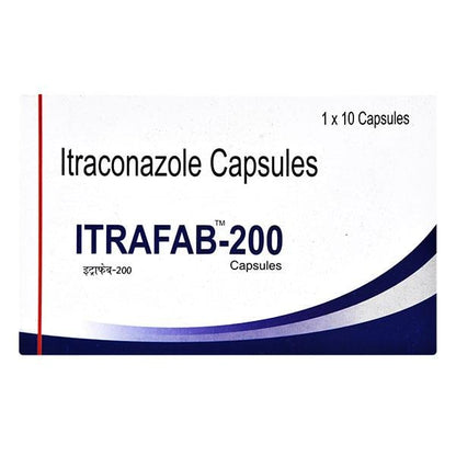 ITRAFAB 200 Capsule 10's