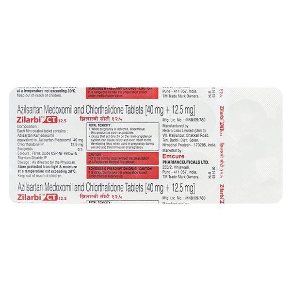 Zilarbi Ct 12.5Mg Tablet 10's