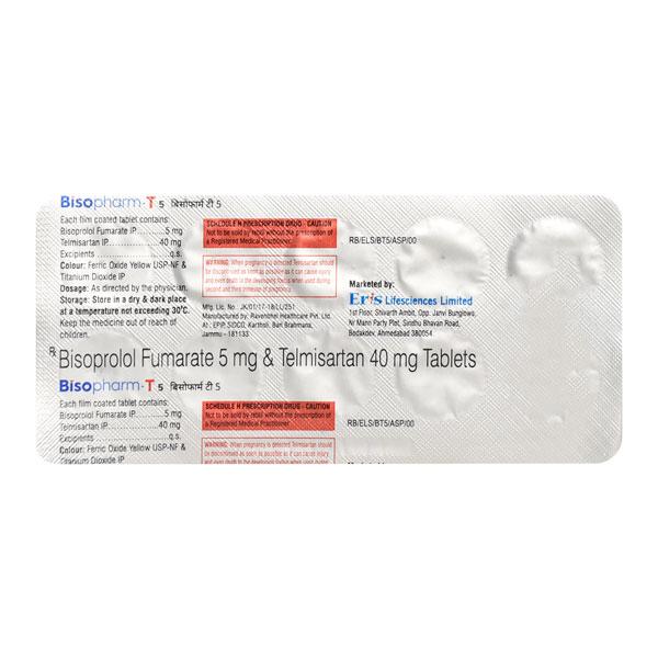 BISOPHARM T 5 Tablet 10's