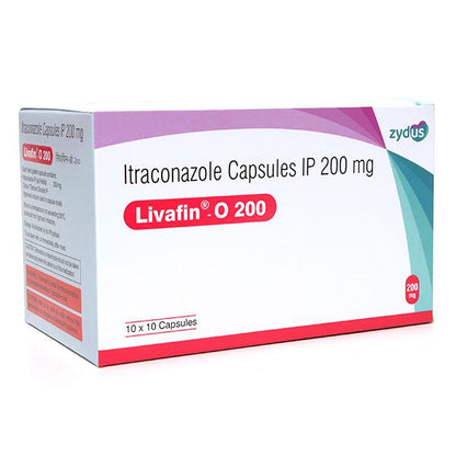 LIVAFIN O 200 Capsule 10's