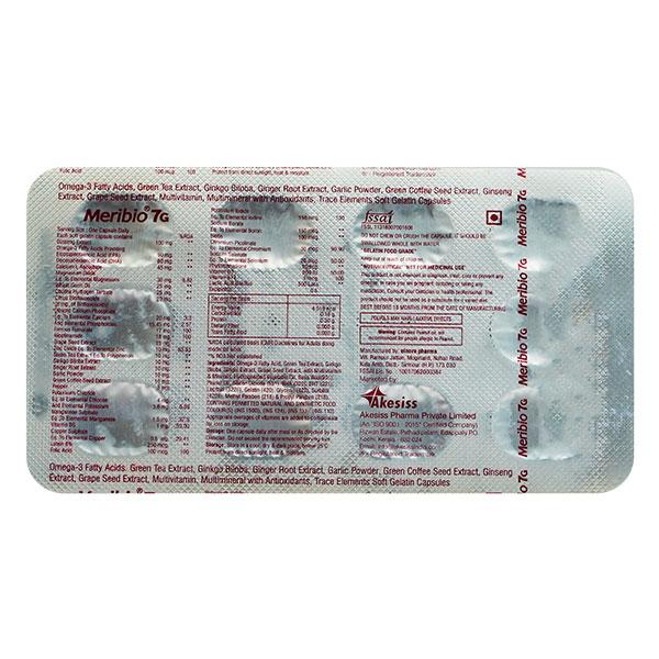 MERIBIO 7G Softgel Capsule 10's