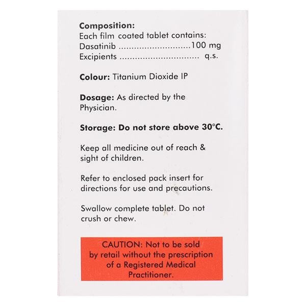 DASATIB 100 Tablet 30's