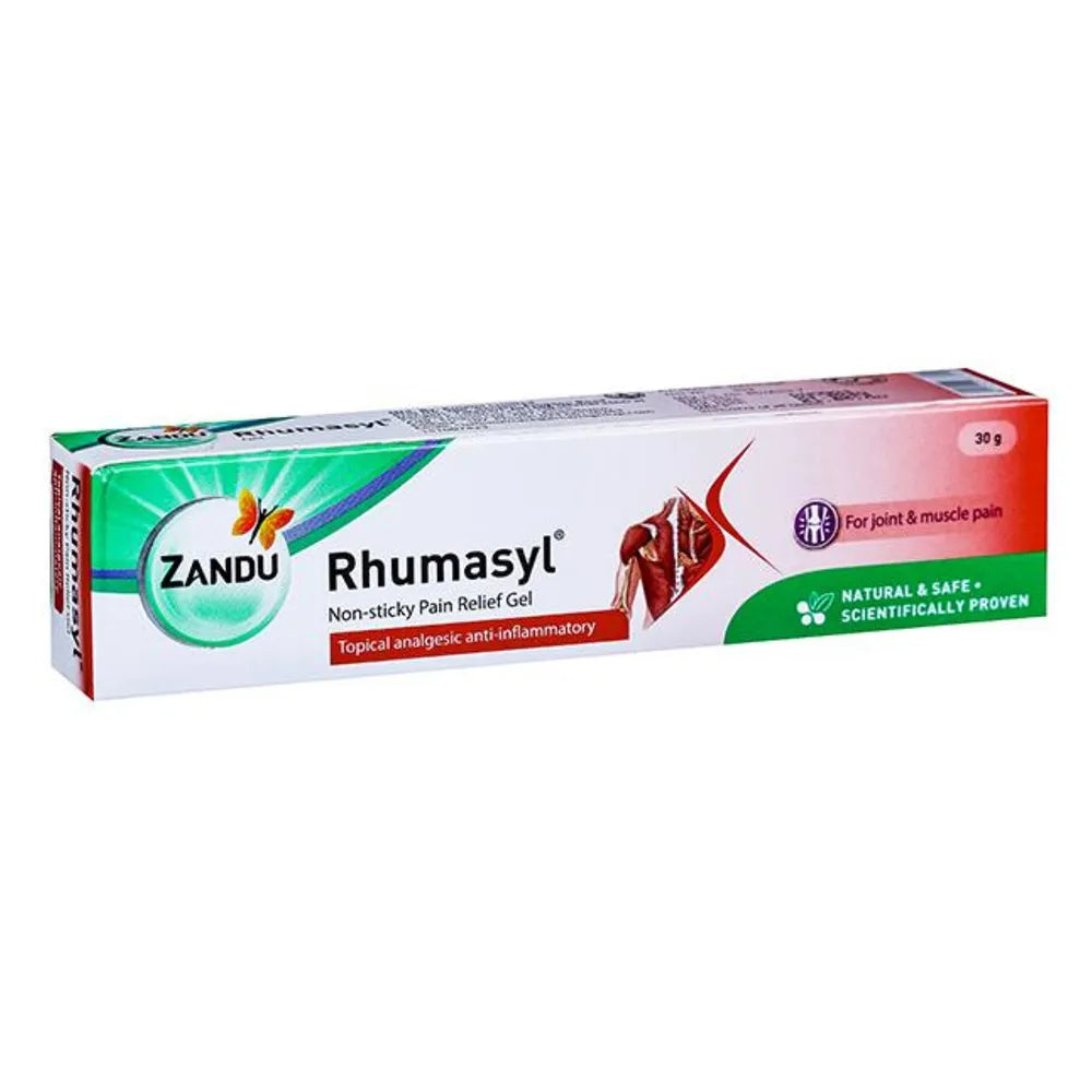 Zandu Rhumasyl Pain Relief Gel, 30 gm