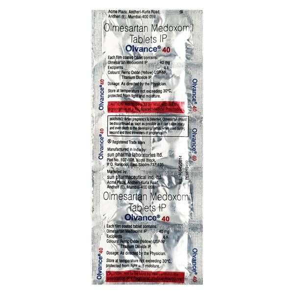 Olvance 40mg Tablet 10'S