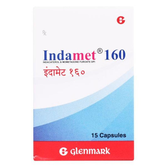 INDAMET 160 Capsule 15's