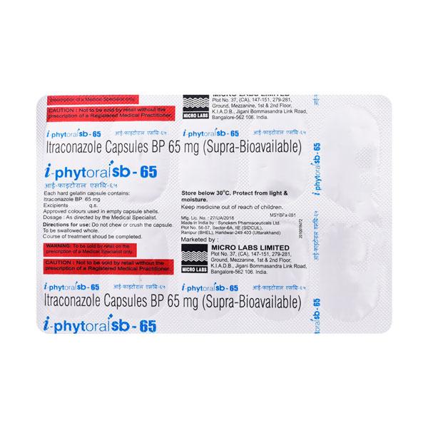 I PHYTORAL SB 65 Capsule 10's