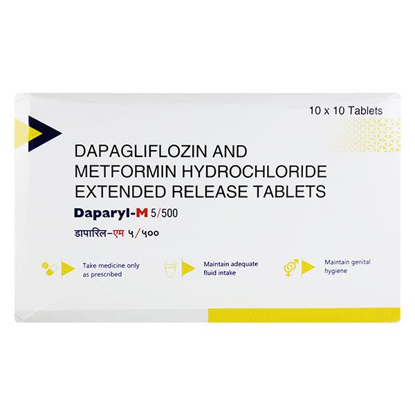 DAPARYL M 5/500 Tablet 10's